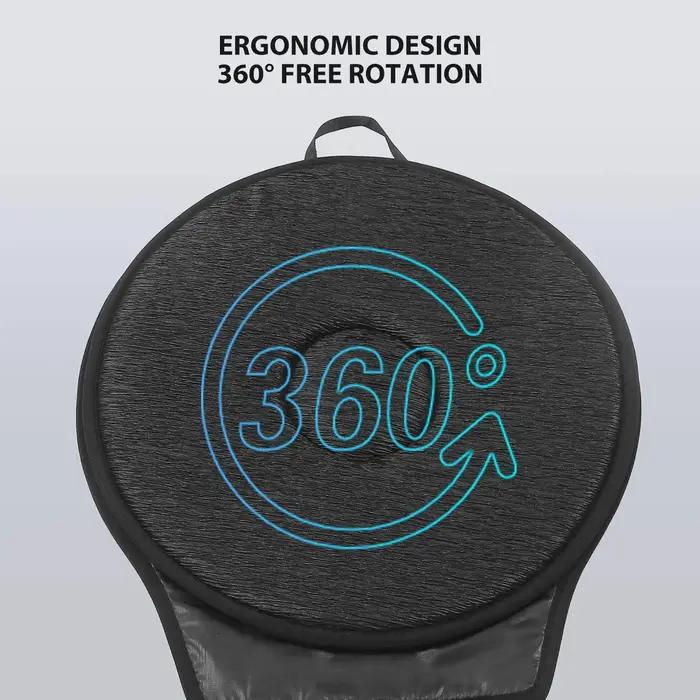 Coussin de siège pivotant antidérapant pour voiture tapis de siège auto disque pivotant pour personnes âgées camion SUV véhicule fauteuil sécurité confortable
