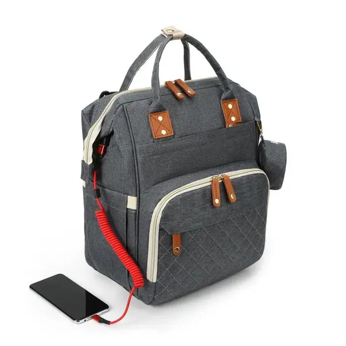 Sac a langer bébé Sac à langer USB MUNIBag, sac à dos étanche, sac à langer de voyage pour maman, sa