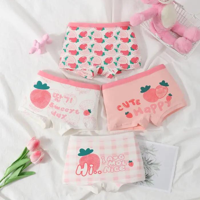 Nouveaux sous-vêtements pour enfants, sous-vêtements en coton, sous-vêtements pour filles, boxeurs p