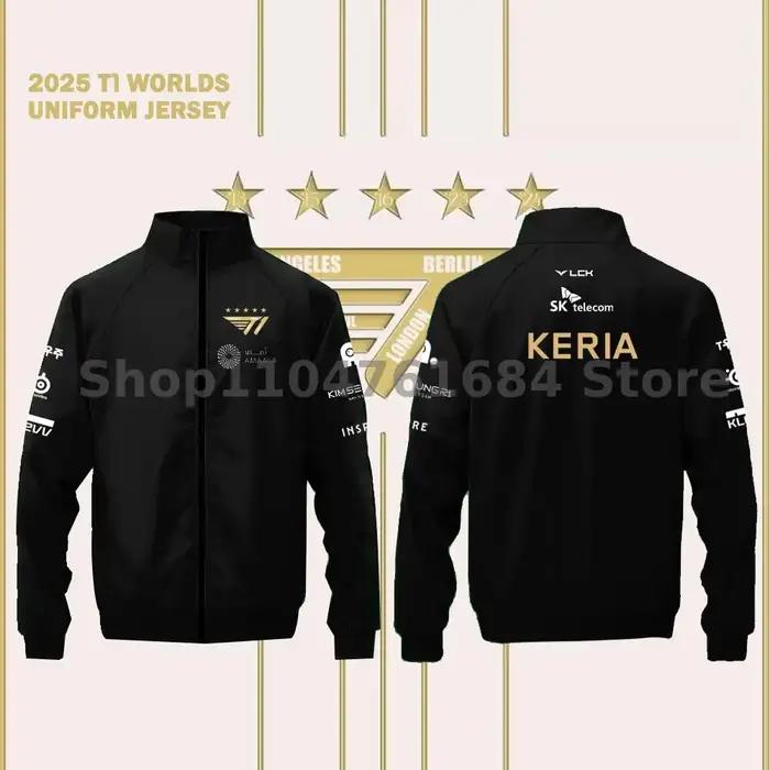Veste d'équipe en édition limitée cinq étoiles du champion du club d'Esports Lol de championnat du m