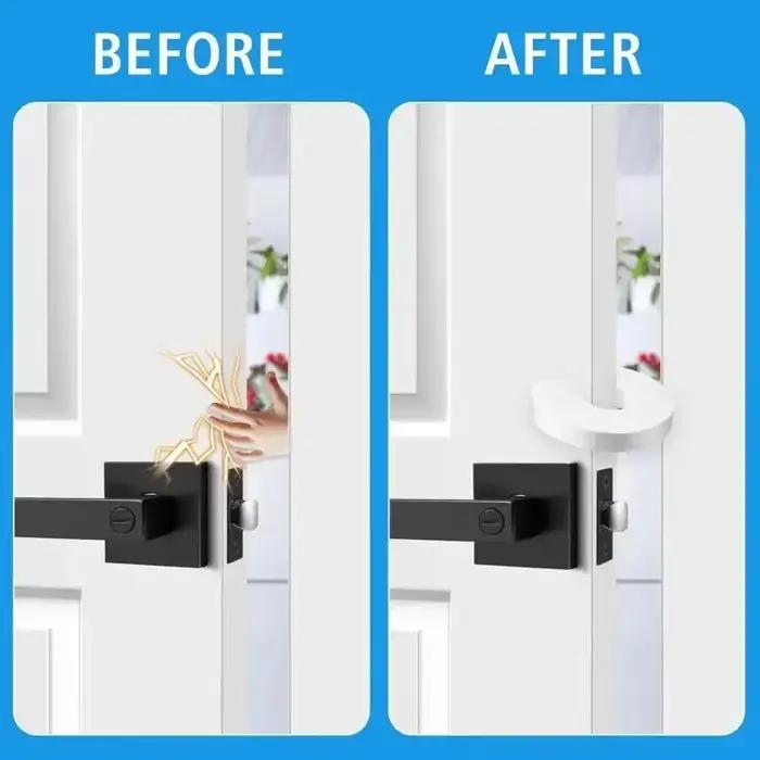 6 pièces porte doigt pincement gardes bébé preuve portes Slam bouchon Extra doux mousse Design éléga