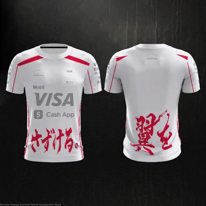 Nouveau T-shirt d'été 2026 pour la compétition de course, sports extrêmes en plein air, équipe de co