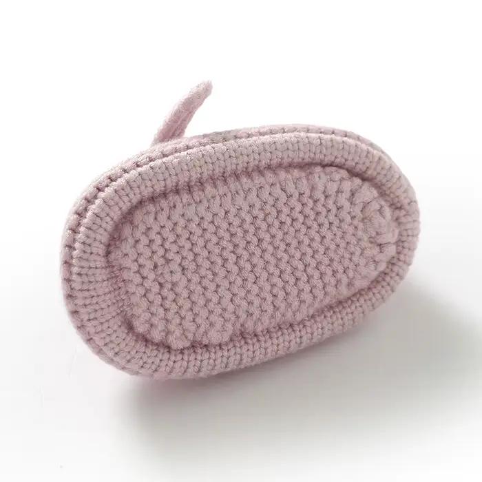 Chaussures en tricot pour bébé de 0 à 18 mois, bottes de lit pour nouveau-né, garçon et fille, acces
