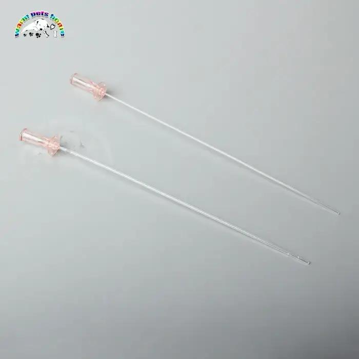 Cathéter urinaire sans stylet pour chats, 12 pièces, extrémité ouverte de 1.3mm, 1.0mm, fournitures