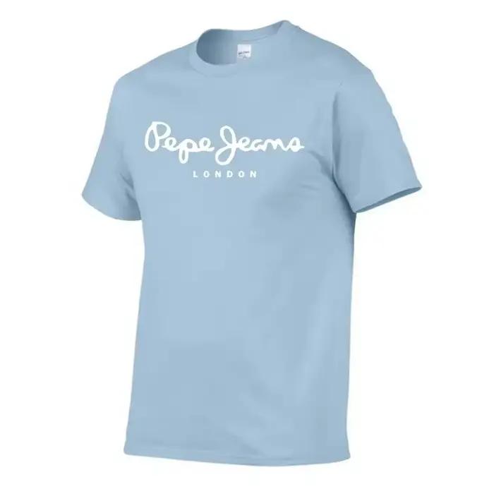 Nouveau T-shirt Pepe Jeans London Logo 2026, T-shirt d'été pour homme à manches courtes, tendance et