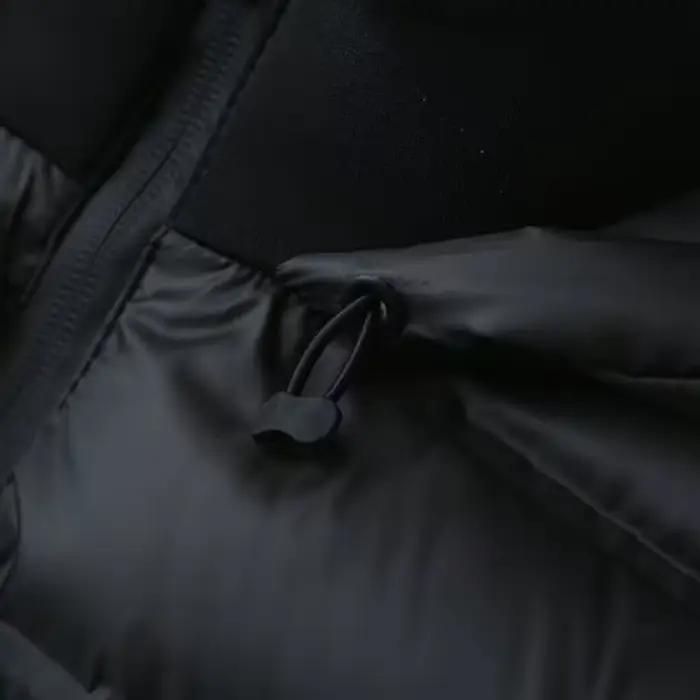 Veste matelassée légère en coton à capuche pour femme, style patchwork décontracté, idéale pour l'au