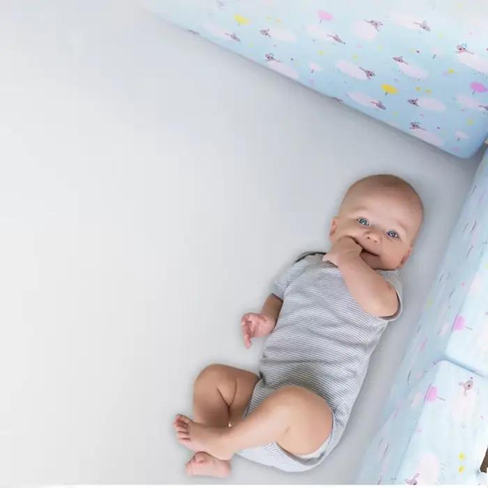 Barrière de lit pour nouveau-né pare-chocs de lit rail de traction garde-corps de sécurité réglable parc pour chambre d'enfant modèle R64 chambre d'enfant sécurité enfant jeu chambre sécurisée nouveau-né