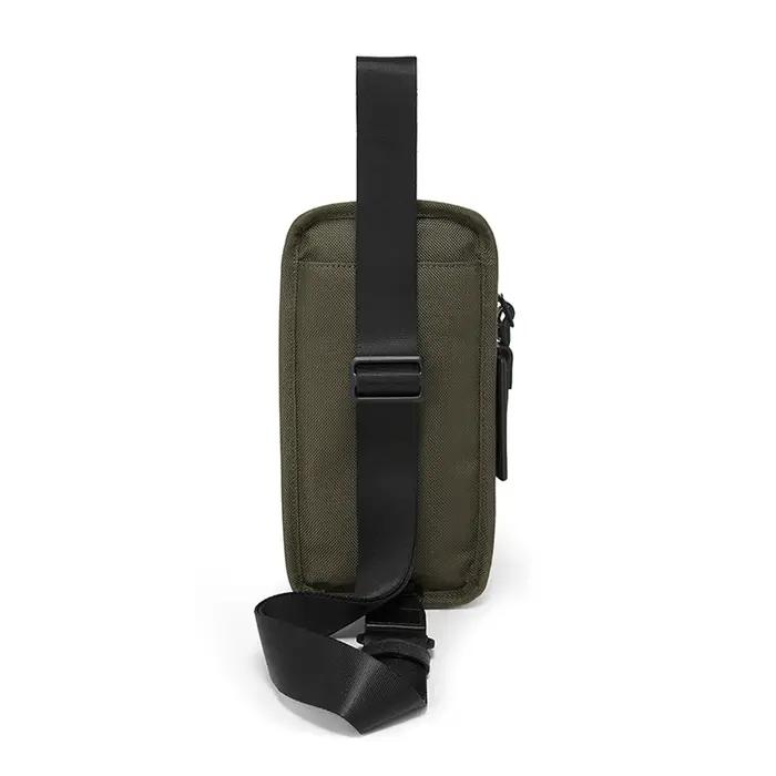 Sac à bandoulière pour hommes, sac de poitrine en nylon durable, multi-poches, sac de voyage d'affai