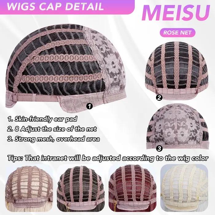 MEISU 26 pouces longue vague noir perruque fibre synthétique couches résistant à la chaleur naturel