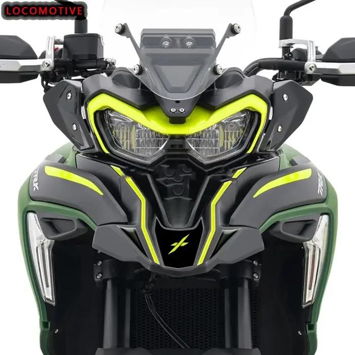 Kit d'autocollants 3D en Gel époxy, accessoires de moto pour Benelli TRK 702 TRK 702X 2023, autocoll