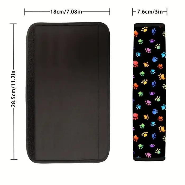Housse de ceinture de sécurité universelle pour enfants et adultes confortable compatible avec toutes les voitures et accessoires de sac à dos pour voyages quotidiens et spéciaux