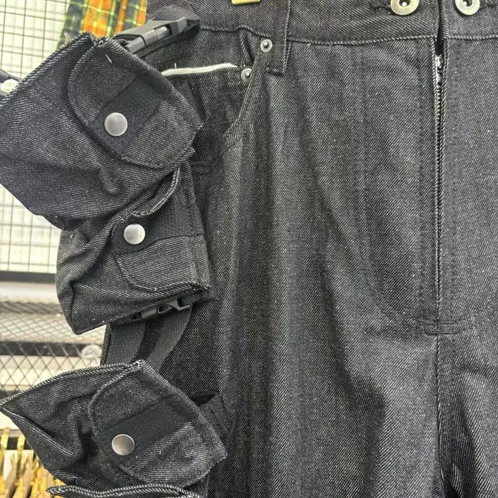 MIJKO – short original unisexe, jean tactique multifonctionnel, vêtements d'extérieur fonctionnels,