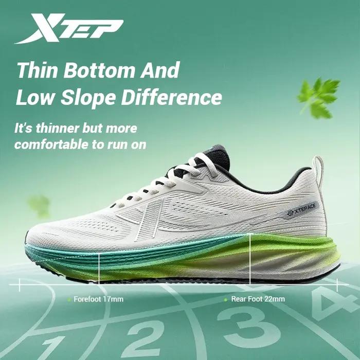 Xtep PIONEER chaussures de course professionnelles pour hommes 2025 baskets de printemps amorti rési