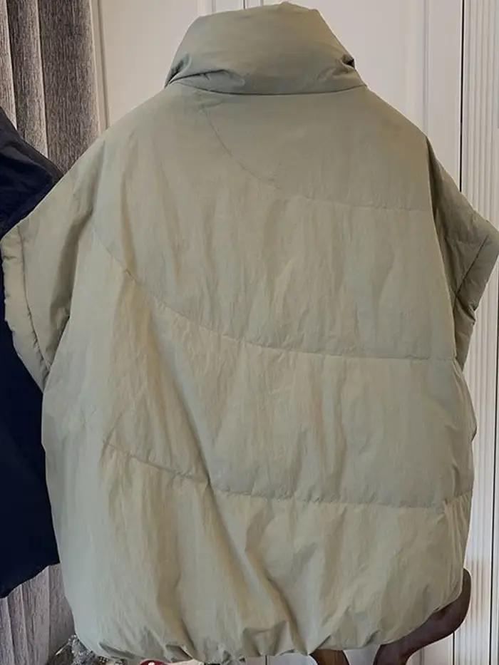 Doudoune Respirante Ultra Légère pour Femme, Manteau Rembourré, Gilet Chaud, Mode Coréenne, Hiver