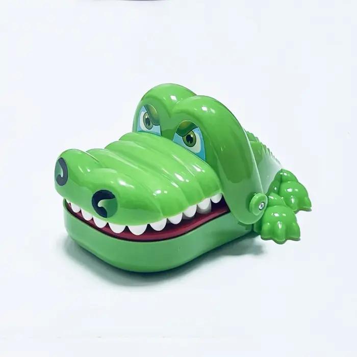 Jouets de dents de crocodile pour enfants, morsures de crocodile, entraînement de réaction des doigt