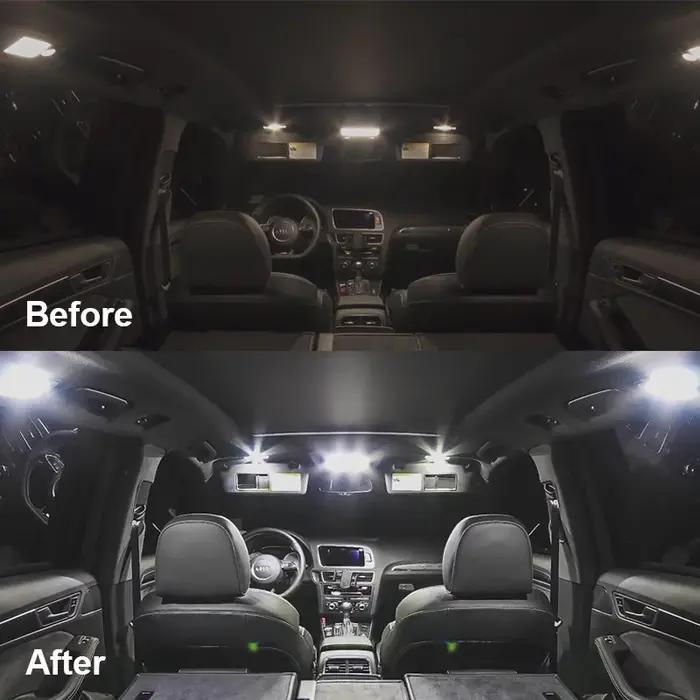 ZUORUI Canbus voiture LED intérieur carte dôme coffre Kit d'éclairage pour Ford Focus 2 3 MK2 MK3 be