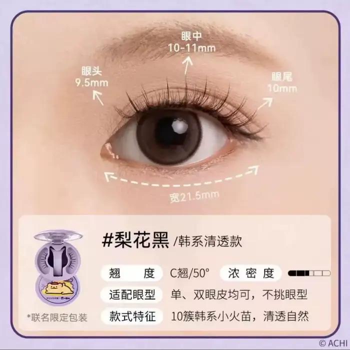 WOSADO cils magnétiques haut de gamme grossissant les yeux pas d'adhésif réutilisable magnétique fau