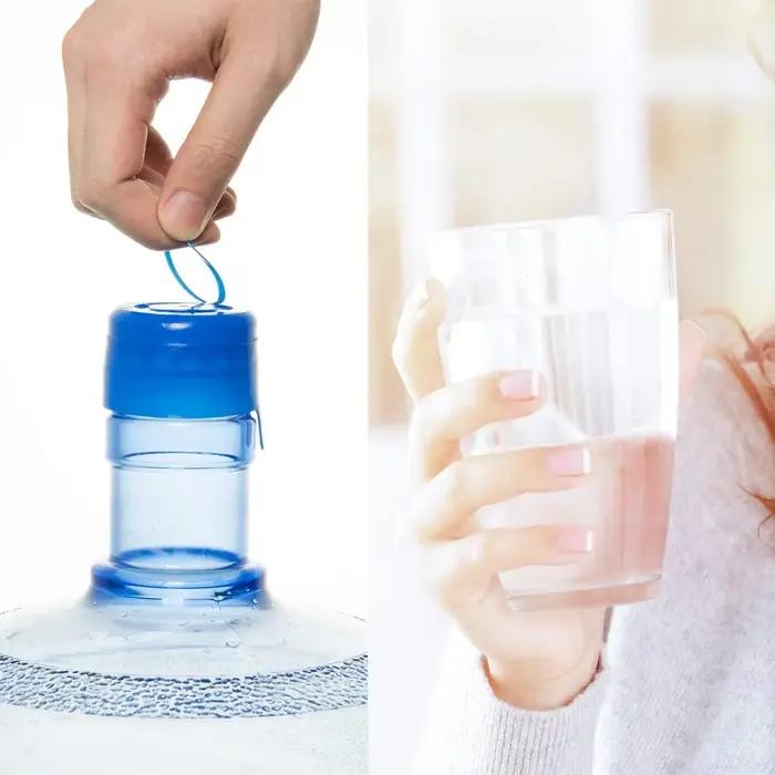 Bouchons de bouteilles anti-éclaboussures réutilisables pour distributeur d'eau, lot de 30 pièces