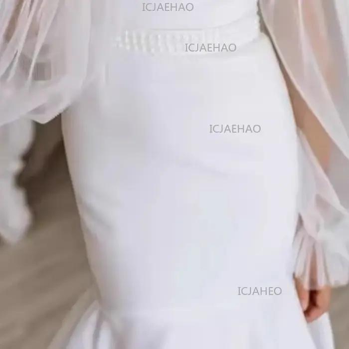 Robe de soirée sirène pour enfants, costume de princesse, tenue de performance pour filles, robe de