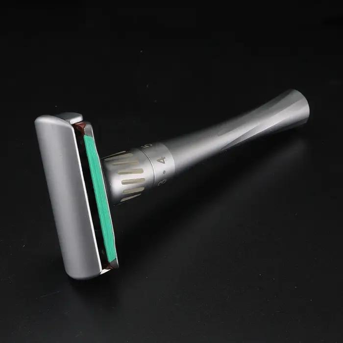 XUANFENG-Rasoir à lame double face en alliage de zinc pour homme, couteau à main traditionnel, boîte