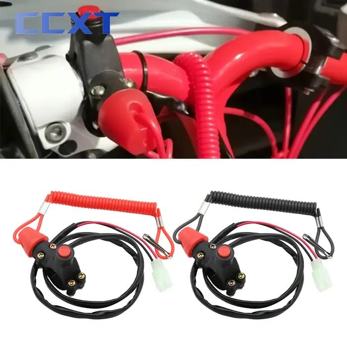Joli de moteur d'arrêt d'urgence de longe de bateau TWindsor, bouton poussoir pour Yamaha, Kawasaki,