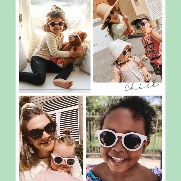 Lunettes de soleil classiques 2026 pour enfants, protection solaire extérieure, couleurs variées, pr