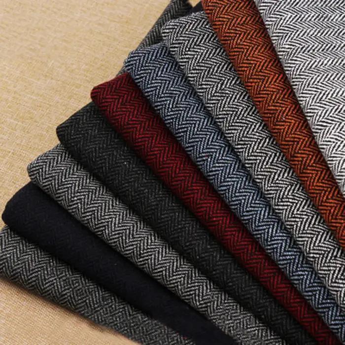 Smoking formel à chevrons pour hommes, tweed de laine grise, veste trempée, pantalon en émail, mode