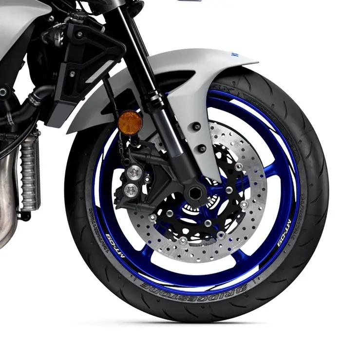 Autocollant réfléchissant pour roue de moto MT-09 MT09 MT 09, bande à rayures pour jante de course,