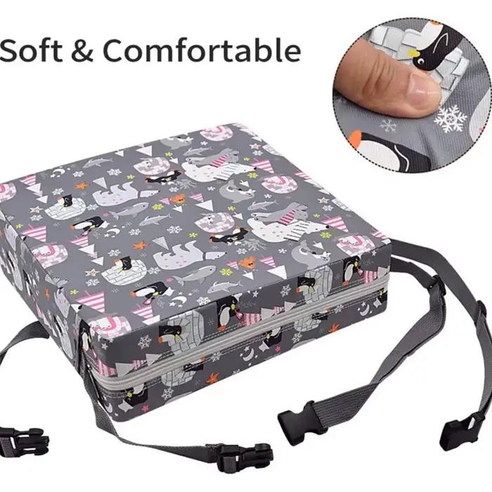 Coussin de chaise pour bébé siège réglable sièges rehausseurs pour enfants semelle intérieure rehaussante pour salle à manger coussins de sécurité amovibles