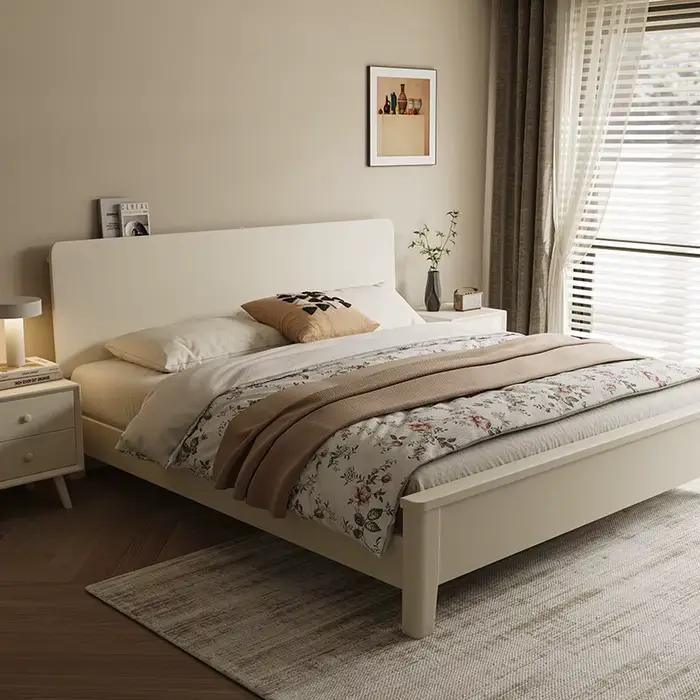 Tête de lit de luxe sans os pour chambre à coucher et salon, barrière de lit efficace pour adultes, cadre de sommeil élégant et durable pour couple