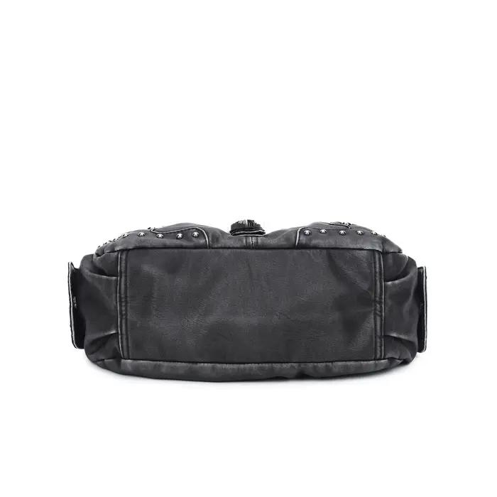 Sac à main léopard pour femmes, sac à bandoulière à poignée supérieure, sac de boulettes en PU, sacs