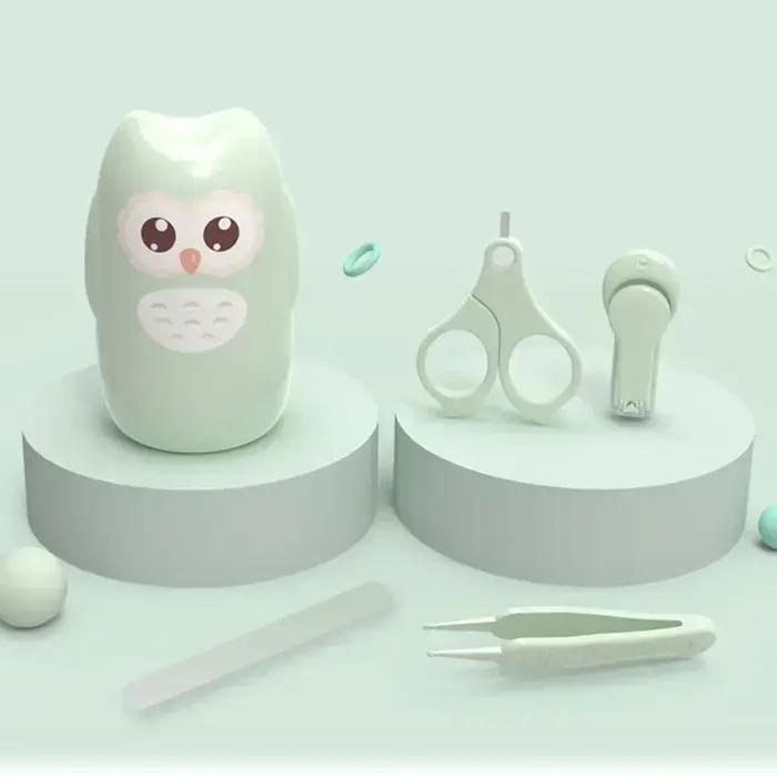 Kit de manucure pour enfants, ciseaux à ongles pour bébé, ensemble d'outils de soins des ongles pour