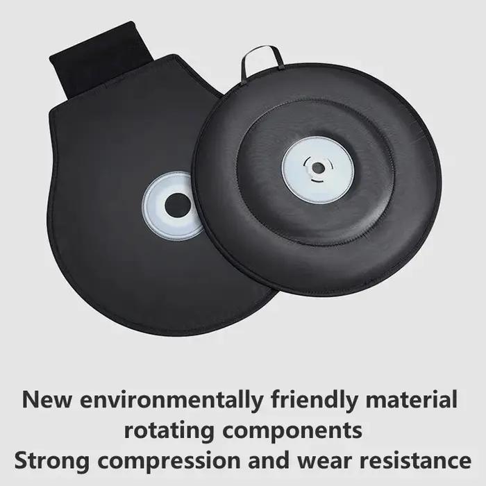 Coussin de siège rotatif 360° antidérapant et confortable pour sièges de voiture van camion ajustement universel facile à entrer et à sortir