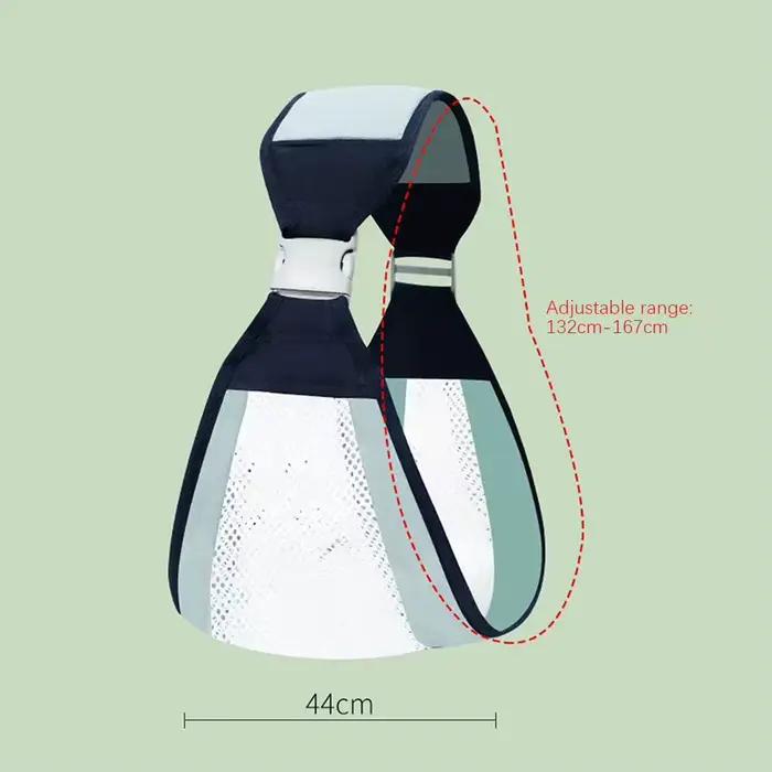 Porte-bébé d'emballage réglable pour nouveau-né et enfant en bas âge avec couverture d'allaitement et écharpe pour bébé occasions spéciales pour les parents