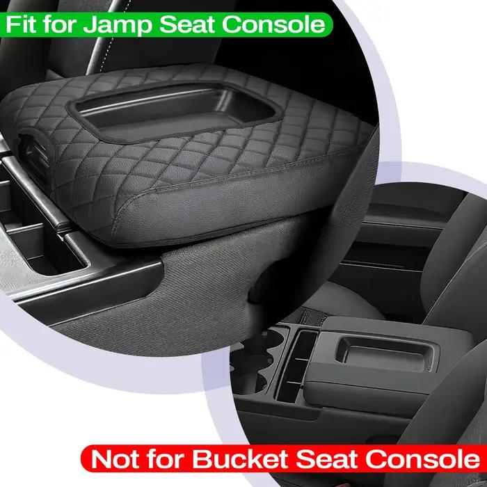 Housse de protection de console centrale et coussin d'accoudoir pour Chevrolet Silverado et GMC Sierra 2014-2018 élégance et confort intérieur voiture