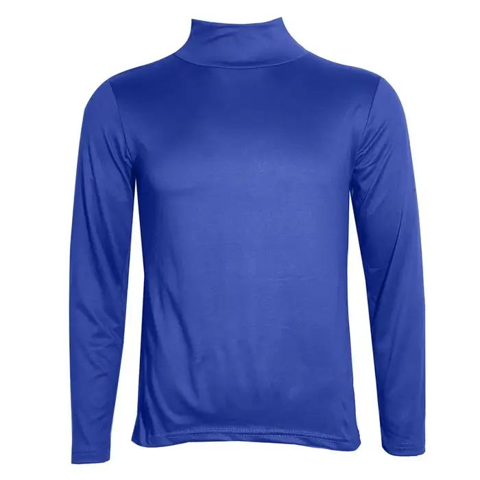 Sous-vêtements thermiques à col haut pour hommes, chemise mince coupe couvertes, t-shirt à manches l