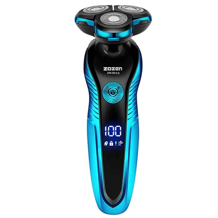 ZOZEN rasoir électrique lavable Rechargeable rasoir électrique Machine à raser pour hommes corps che