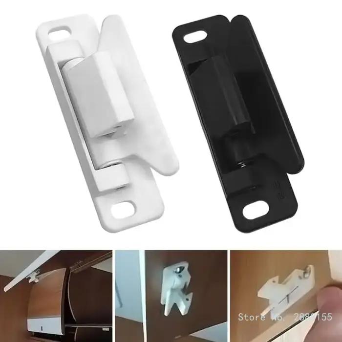 Loquets de porte d'armoire en métal robuste pour sécurité et élégance intérieure maison cuisine bureau camping-car