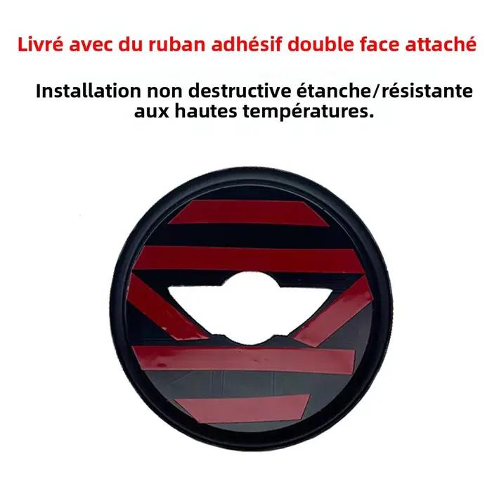 Couverture autocollante décorative pour Center de volant de voiture