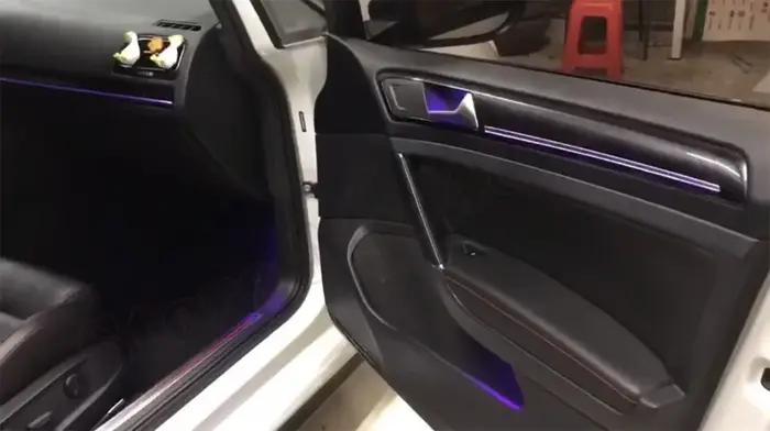 Kit de 10/30 couleurs pour Volkswagen Golf 7 GOLF 7.5 MK7 2015-2021, éclairage d'ambiance décoratif