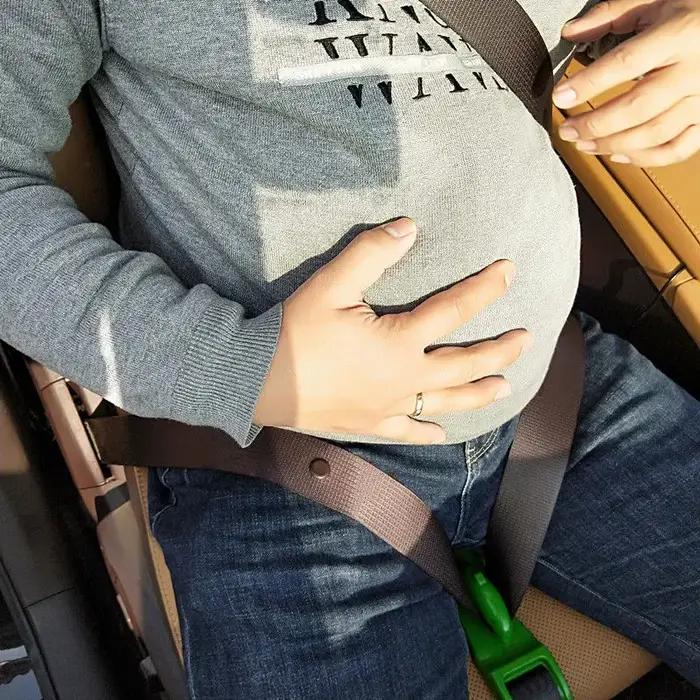 Ceinture de sécurité de siège de voiture pour femmes enceintes et mamans de maternité protection bébé sécurité voyage occasionnelle
