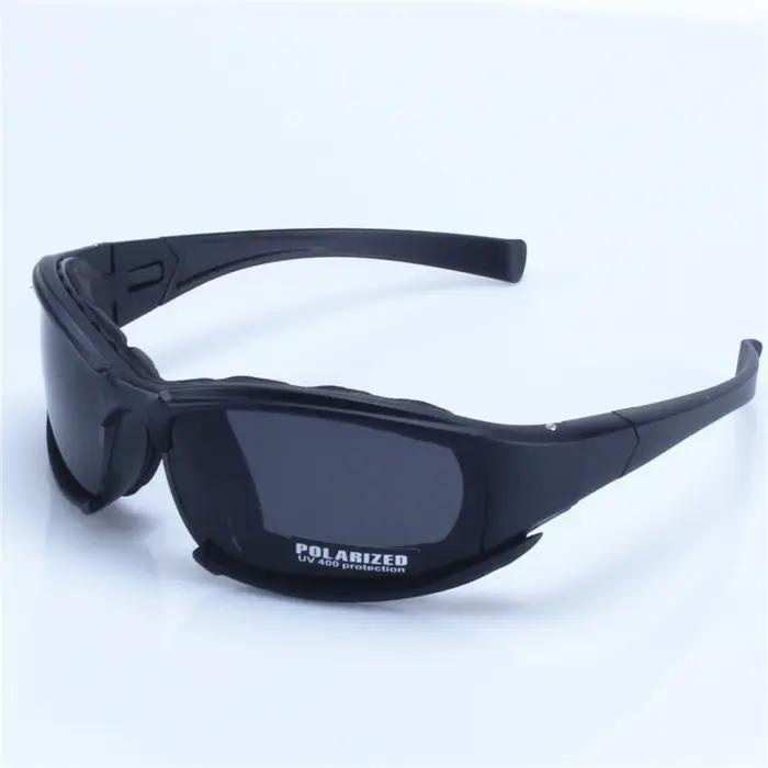 X7 lunettes hommes militaire lunettes de soleil polarisées pare-balles airsoft tir Gafas fumée lenti