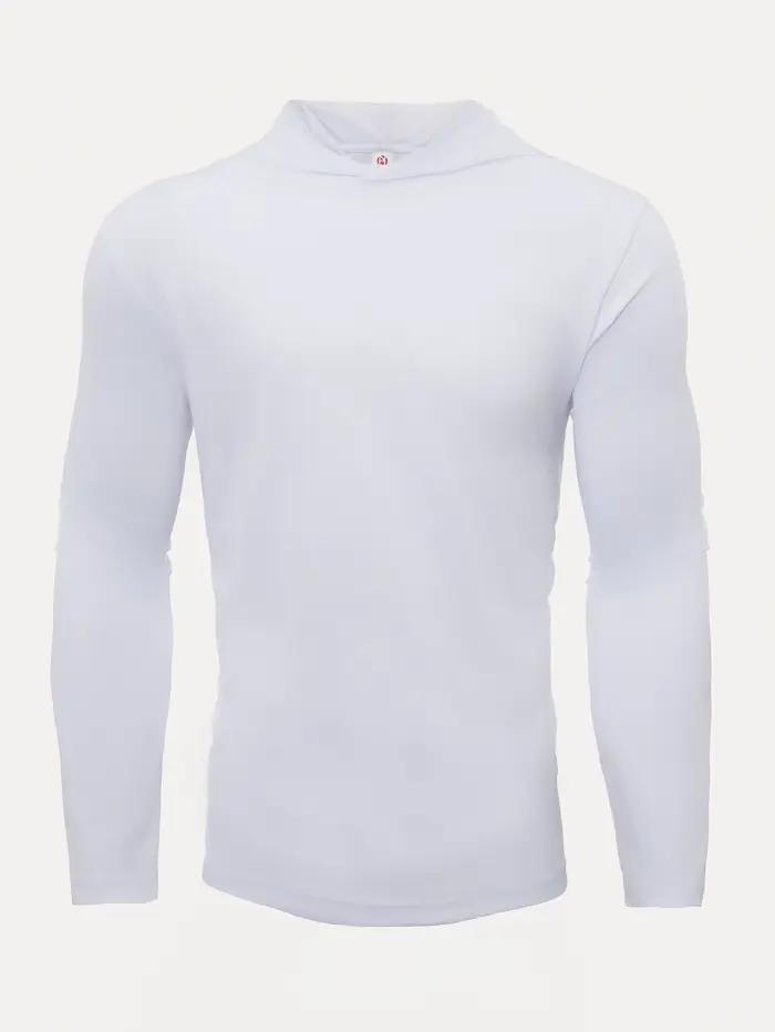 Lot de 9 chemises à capuche et manches longues pour hommes – T-shirts de sport confortables et respi