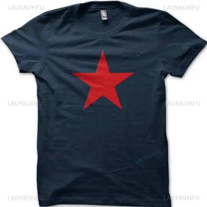 Étoile rouge soviétique Che Guevara révolution CCCP urss rétro graphique t-shirts femme homme Style