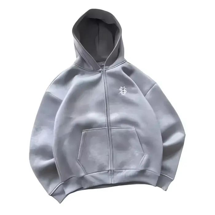 2025 automne/hiver mode broderie Harajuku Y2K sweat à capuche avec fermeture éclair femmes rue Y2K n