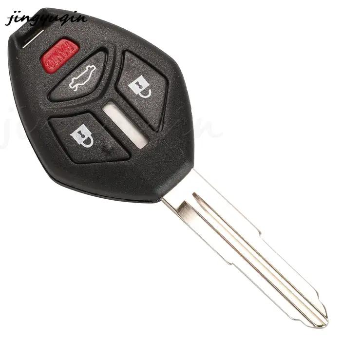 Jingyuqin 2/3/4 boutons remplacement télécommande voiture clé coque Fob pour Mitsubishi Outlander Ga