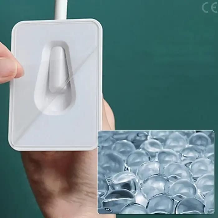 Support de douche sans poinçonnage avec tête réglable et auvent en forme de Lotus pour enfants, installation facile et mur fixe, cadeau domestique ludique et relaxant pour la salle de bain