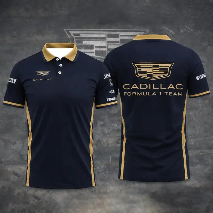 Polo Cadillac Racing Team 2026, élégant et confortable pour l'été, idéal pour les fans des événement