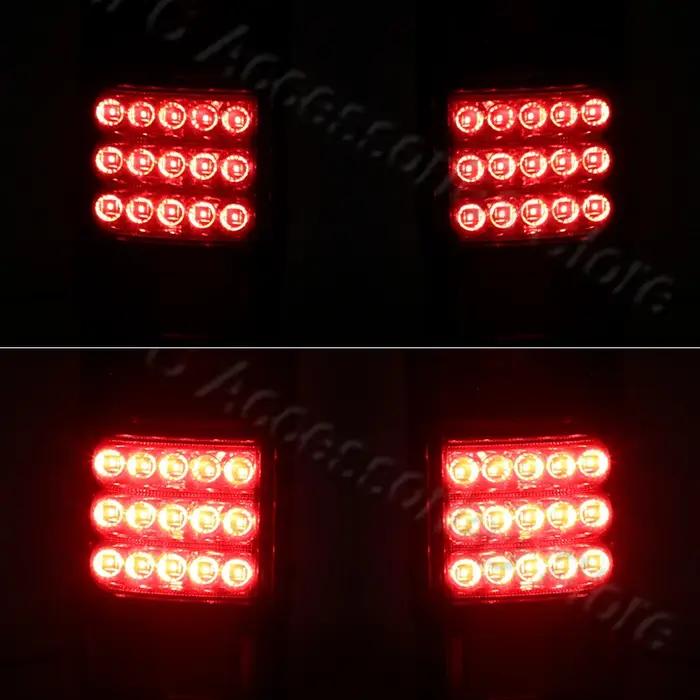 PMFC accessoires de voiture 1 paire feu arrière de frein arrière adapté pour Toyota Land Cruiser FJ8