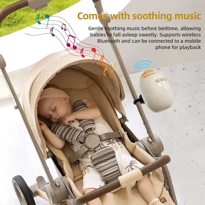 Accessoires à bascule pour poussette de bébé Portable, balançoire automatique pour bébé, sucette de